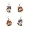 Anime Horimiya Hori San To Miyamura Kun Acrylic Keychain Cartoon Hori Kyouko Miyamura Izumi Pendant Keyring - Horimiya Merch