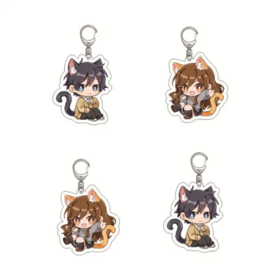 Anime Horimiya Hori San To Miyamura Kun Acrylic Keychain Cartoon Hori Kyouko Miyamura Izumi Pendant Keyring - Horimiya Merch