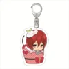 Anime Horimiya Keychain Hori San To Miyamura Kun Cartoon Characters Acrylic Pendent Keyring Jewelry 2 - Horimiya Merch