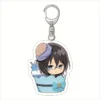 Anime Horimiya Keychain Hori San To Miyamura Kun Cartoon Characters Acrylic Pendent Keyring Jewelry 3 - Horimiya Merch