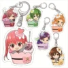 Anime Horimiya Keychain Hori San To Miyamura Kun Cartoon Characters Acrylic Pendent Keyring Jewelry 4 - Horimiya Merch