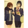 Horimiya Anime Poster Decor For Home Posters Room Wall Pictur Kraft Paper Retro And Prints Art 10 - Horimiya Merch