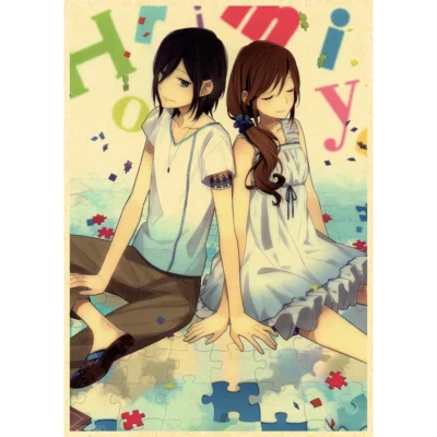 Horimiya Anime Poster Decor For Home Posters Room Wall Pictur Kraft Paper Retro And Prints Art 19 - Horimiya Merch