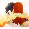 Horimiya Hug Moment Tapestry Official Horimiya Merch