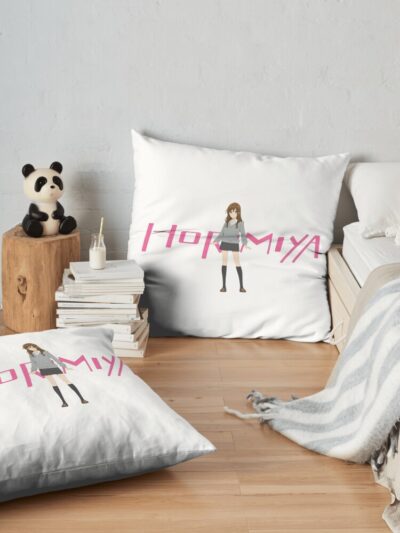 Horimiya Hori San Throw Pillow Official Horimiya Merch