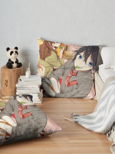 Horimiya Sweet Throw Pillow Official Horimiya Merch