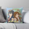 Horimiya Moment Throw Pillow Official Horimiya Merch