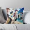 Horimiya Best Cover Throw Pillow Official Horimiya Merch