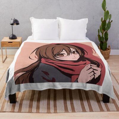 Hori San Throw Blanket Official Horimiya Merch