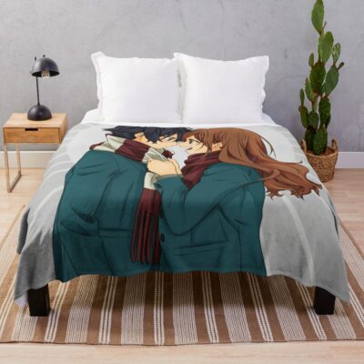 Horimiya Romantic Throw Blanket Official Horimiya Merch