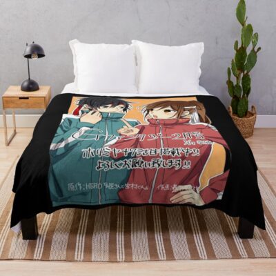 Horimiya Throw Blanket Official Horimiya Merch