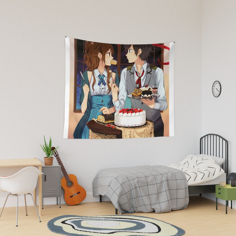 Horimiya Birthday Moment Tapestry