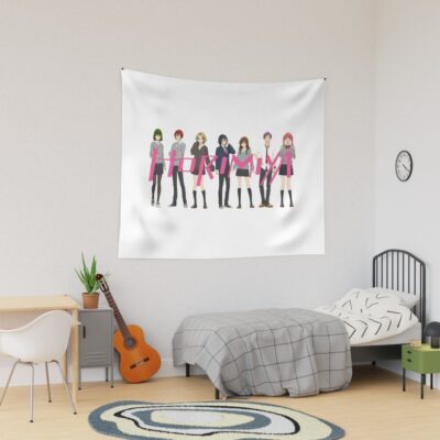 Horimiya All Characters Tapestry Official Horimiya Merch